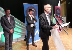 Bruno Charlot, sous-préfet, lors de son discours de clôture