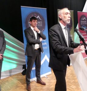 Bruno Charlot, sous-préfet, lors de son discours de clôture