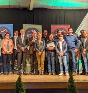 Photo finale avec tous les primés de l'édition 2021