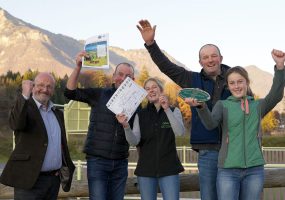 Famille Forestier après la remise des prix