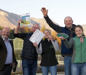 Famille Forestier après la remise des prix