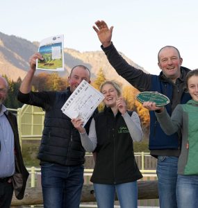 Famille Forestier après la remise des prix