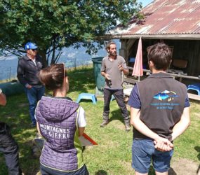 Alpage des Hauts-Fleury à Mieussy le 7 juillet