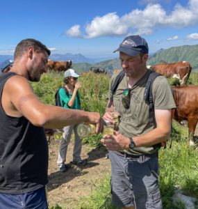 Alpage de l'Avouille à Samoëns le 6 juillet