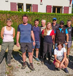 Photo avec l'ensemble des jurys du 7 juillet
