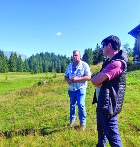 Alpage de la Rosière à Taninges le 6 juillet