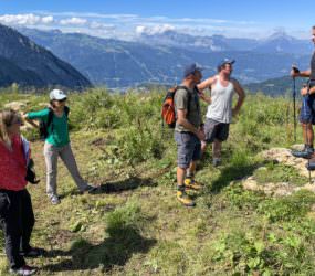 Alpage de l'Avouille à Samoëns le 6 juillet