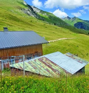Alpage d'Uble à Taninges le 6 juillet