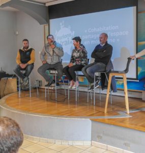 Table ronde organisée autour du partage des espaces de montagne