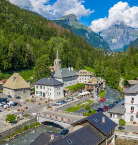 Centre-bourg de Sixt-Fer-à-Cheval - Crédit-photo : Thomas GARCIA