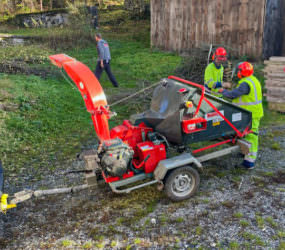 Intervention des agents de la Communauté de Communes chez un particulier